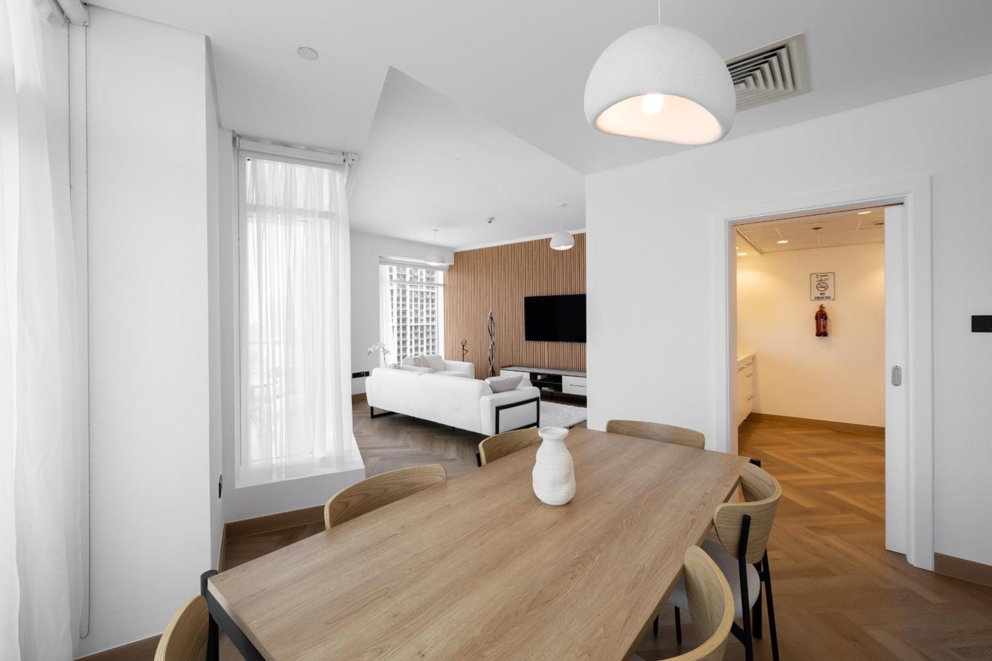 Upgraded Apartment With Stunning Burj Khalifa View Dubaï Extérieur photo